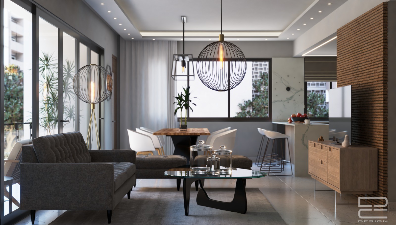 apartamentos - Vendemos exclusivo apartamento en 2do nivel ubicado en Los Alamos, Santiago