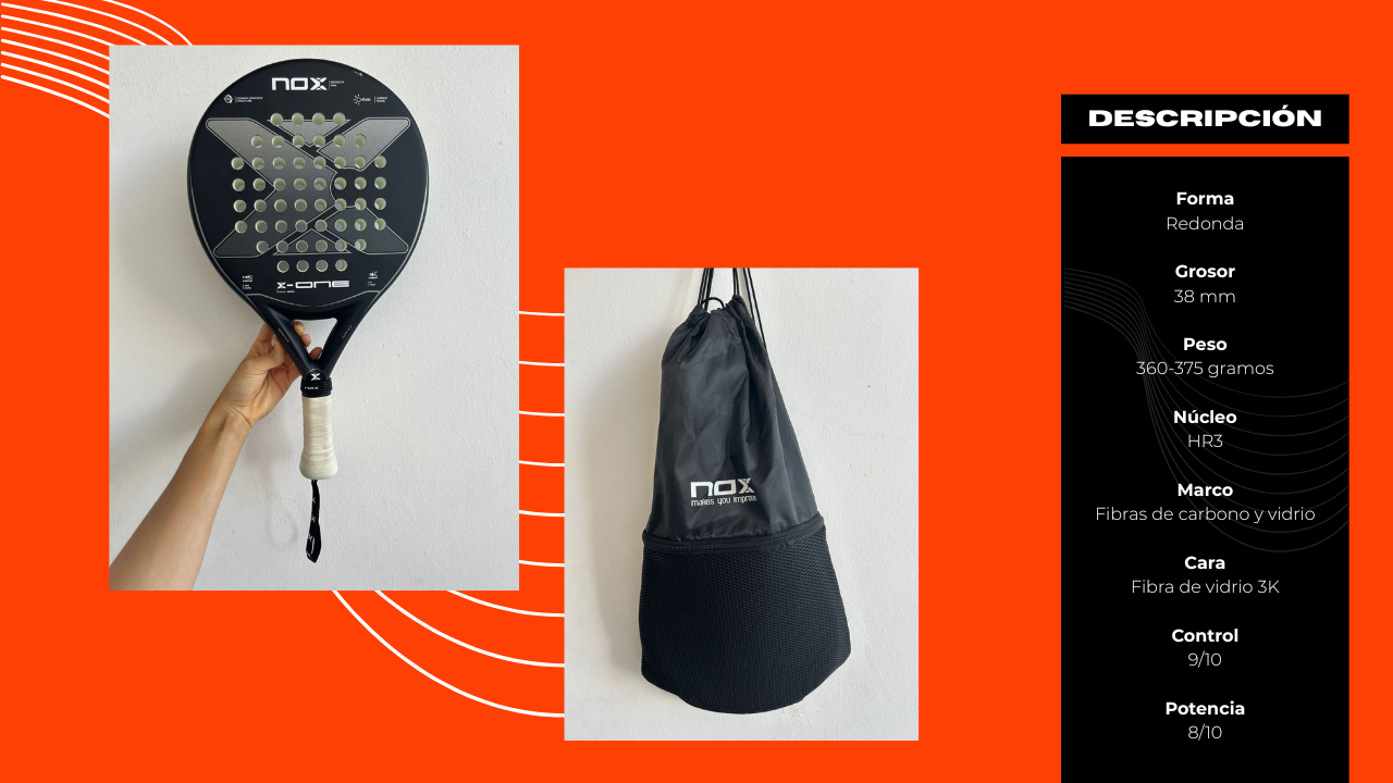 deportes - Pala de Padel NOX X-ONE 2023 1
