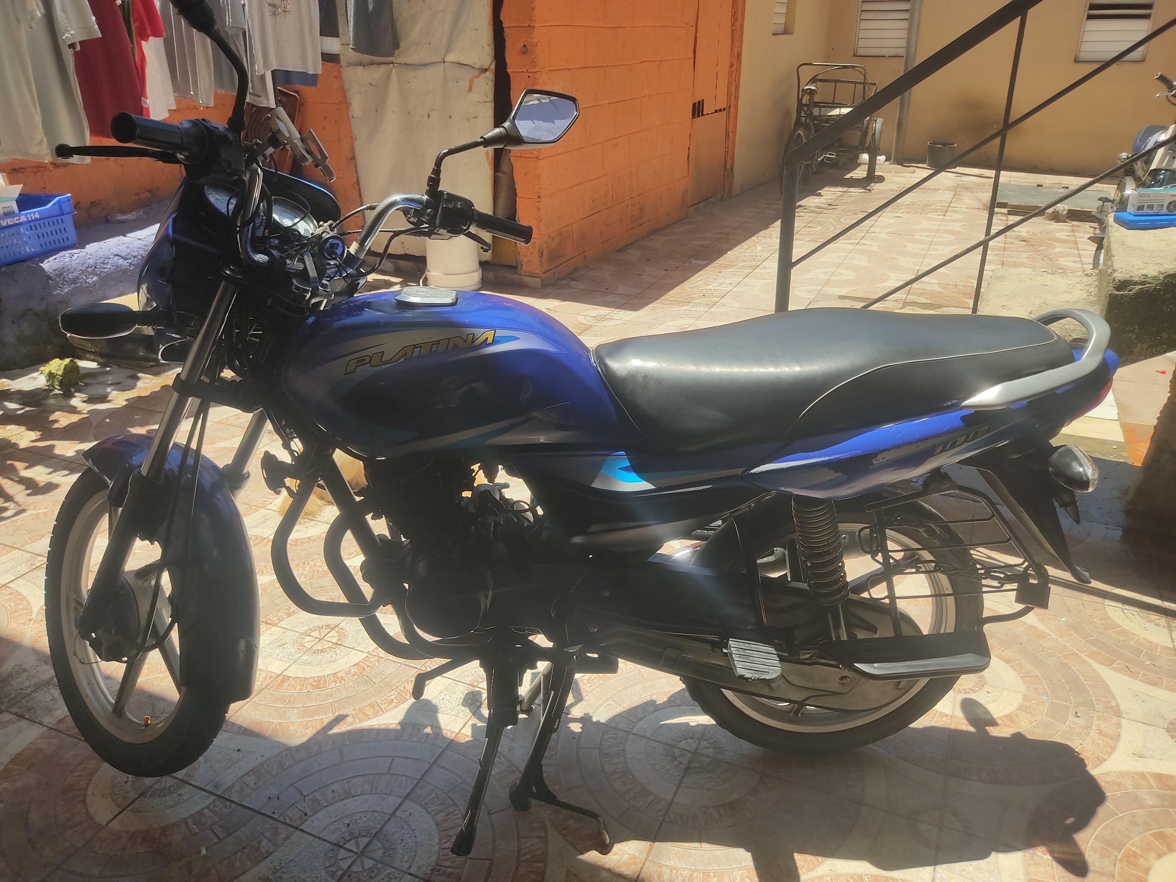 motores y pasolas - bajaj platina 100 7