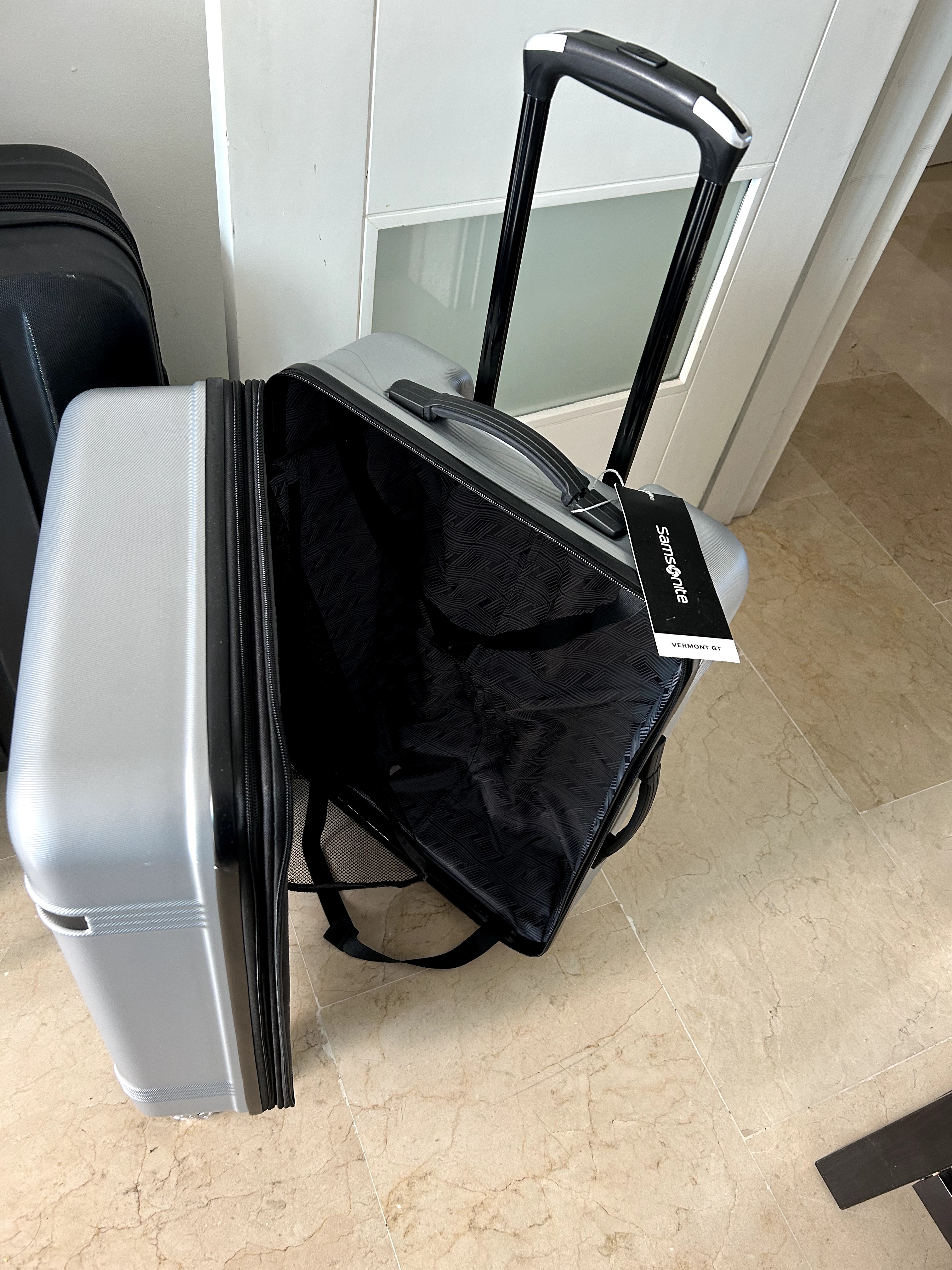 carteras y maletas - MALETA SAMSONITE PLATEADA A ESTRENAR 2