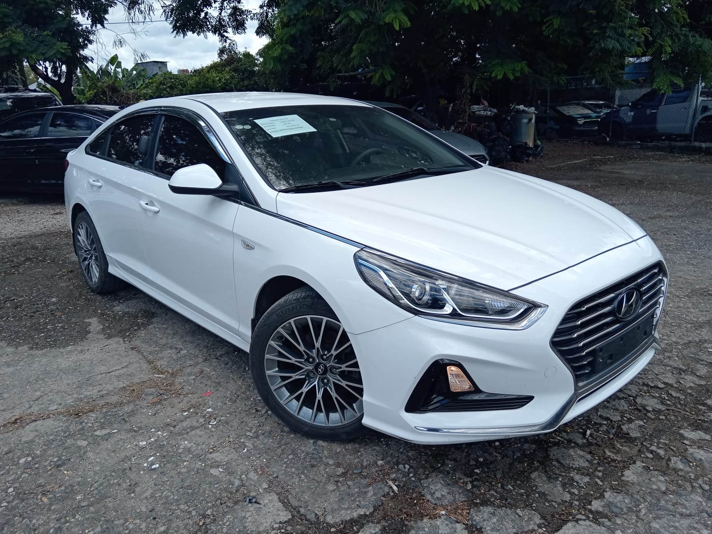 carros - HYUNDAI SONATA NEW RISE 2020 BLANCO 1