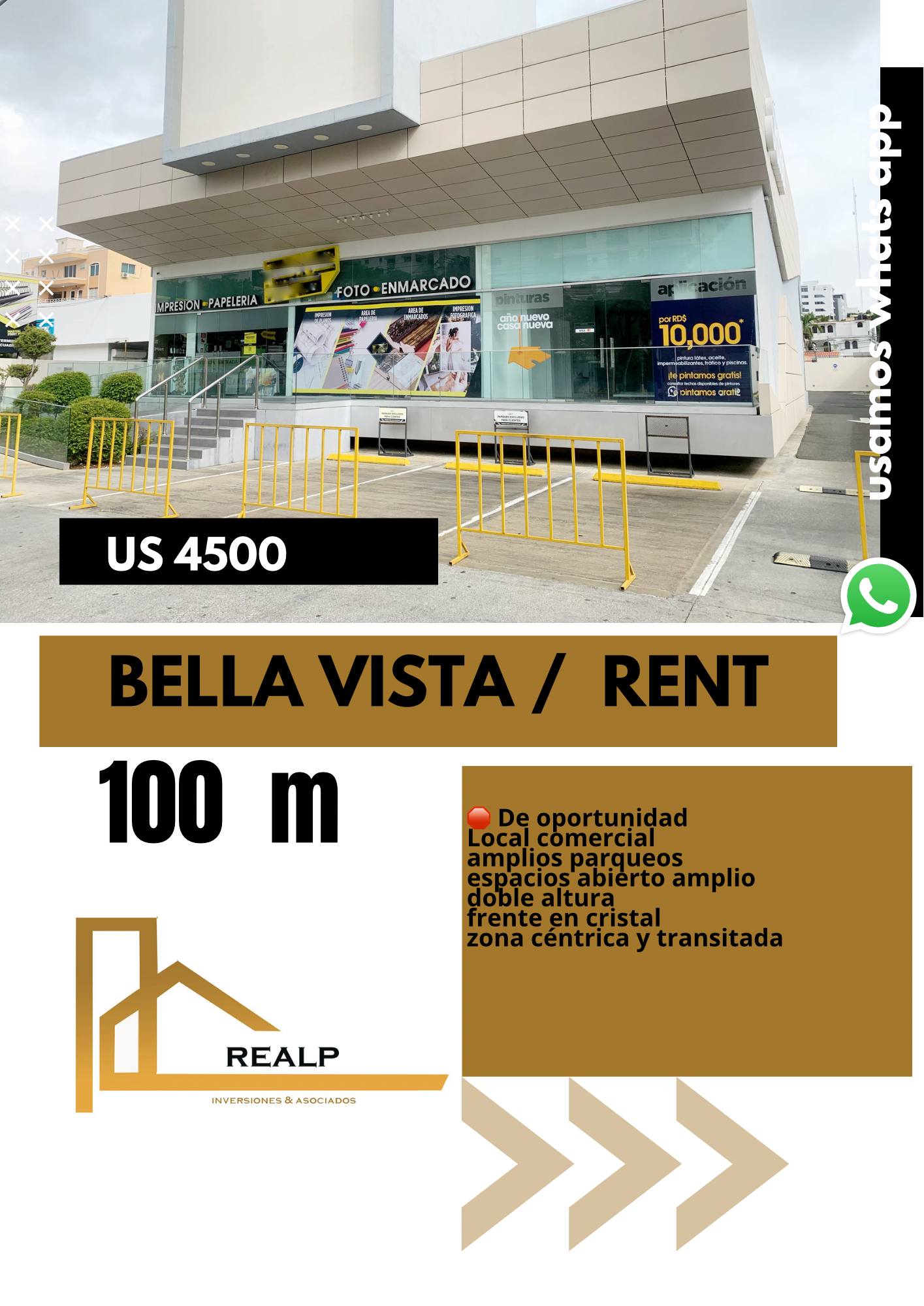 oficinas y locales comerciales - Local exclusivo en bella vista