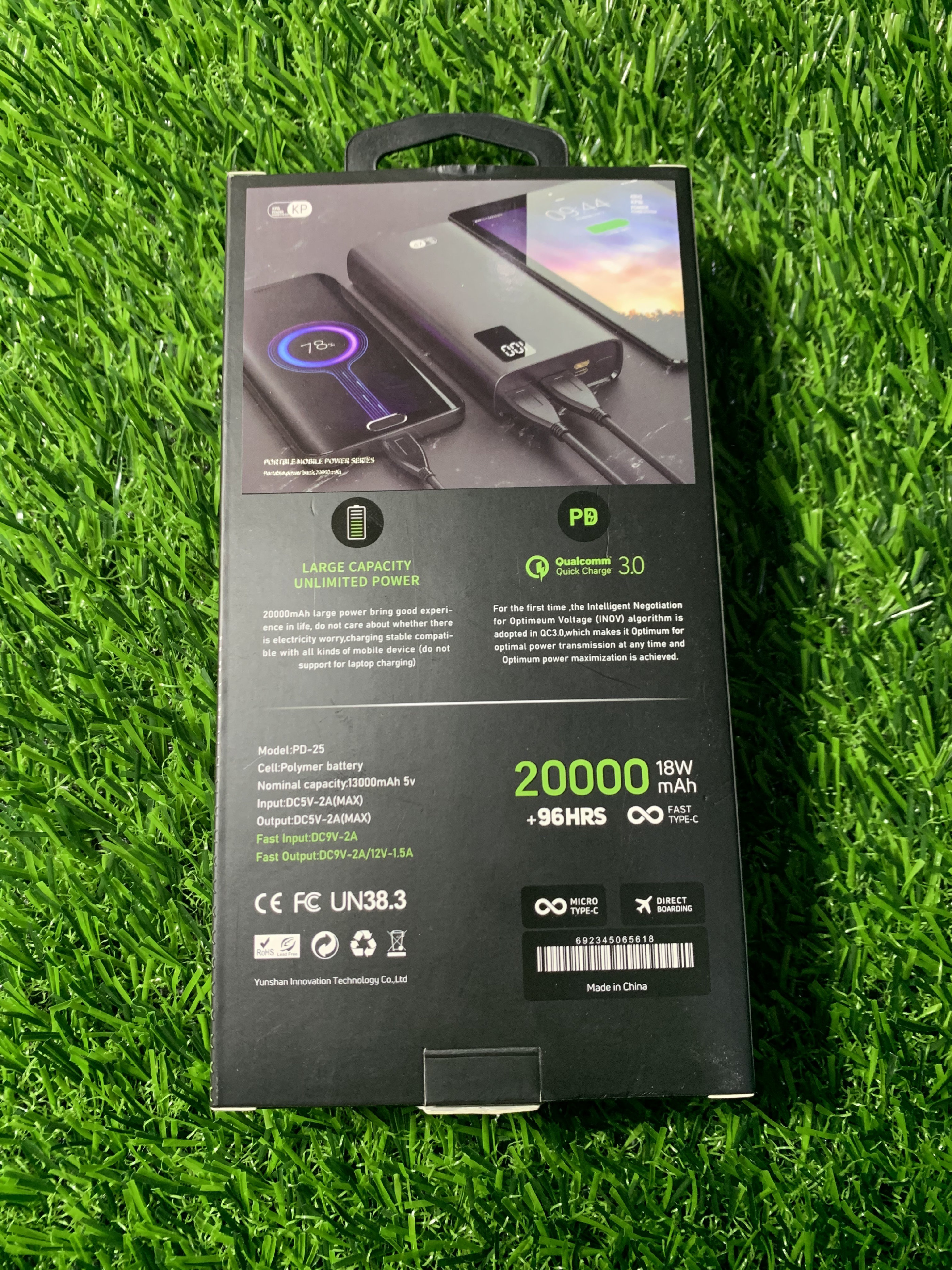 celulares y tabletas - cargador portátil KP 20000 mah  4