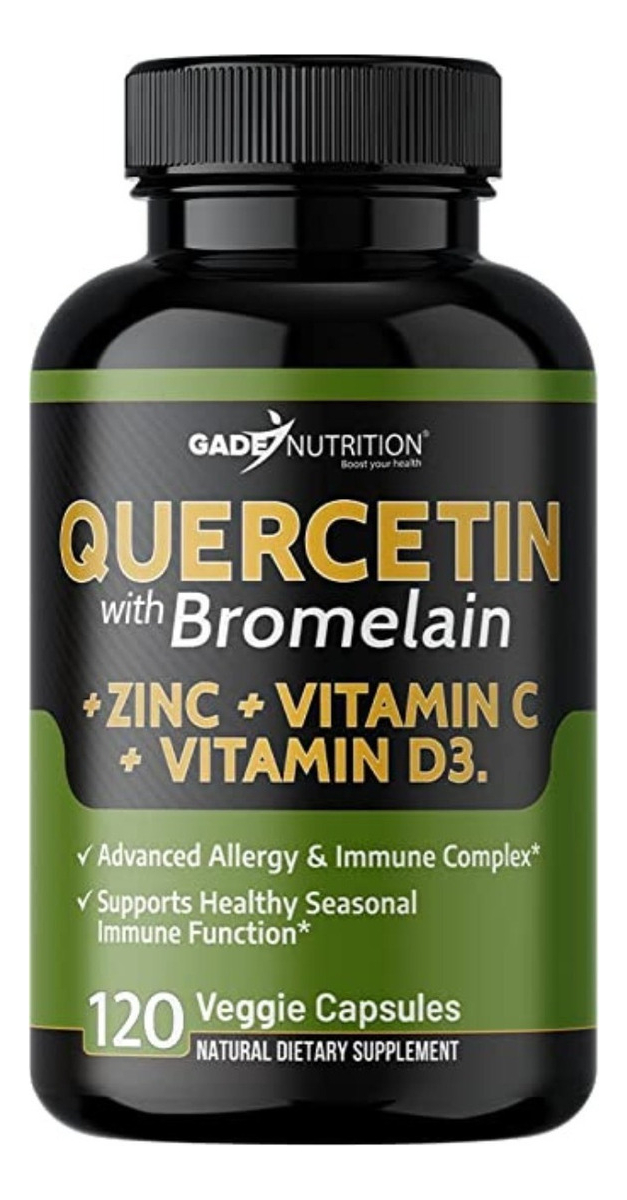 Salud y Equipamiento Médico - Quercetina + Vitamina C Y Zinc