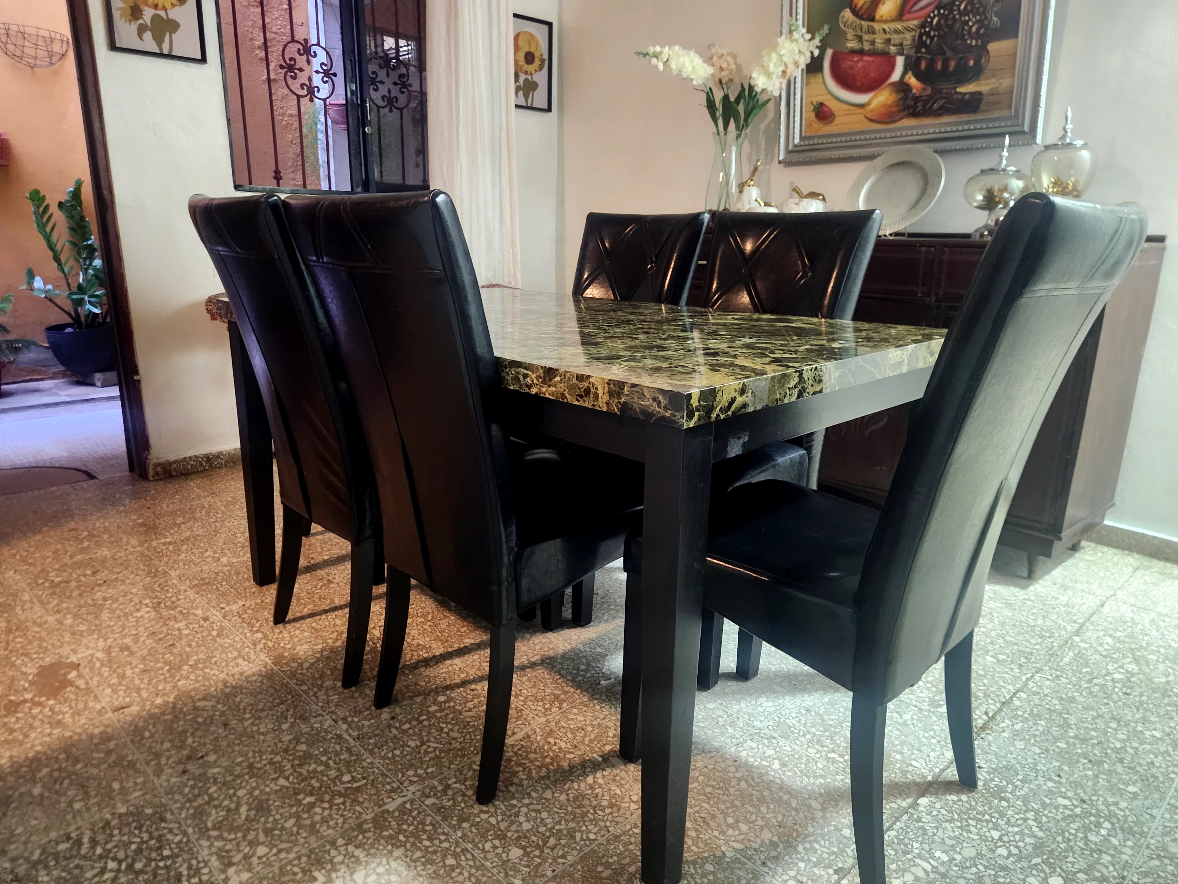muebles y colchones - Comedor de 6 sillas 0