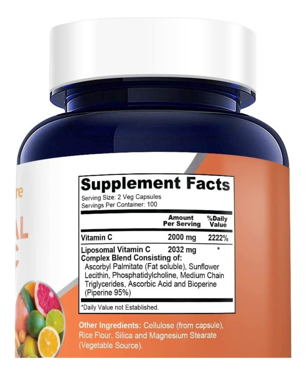Salud y Equipamiento Médico - Vitamina C 2032 Mg Nusapure 1