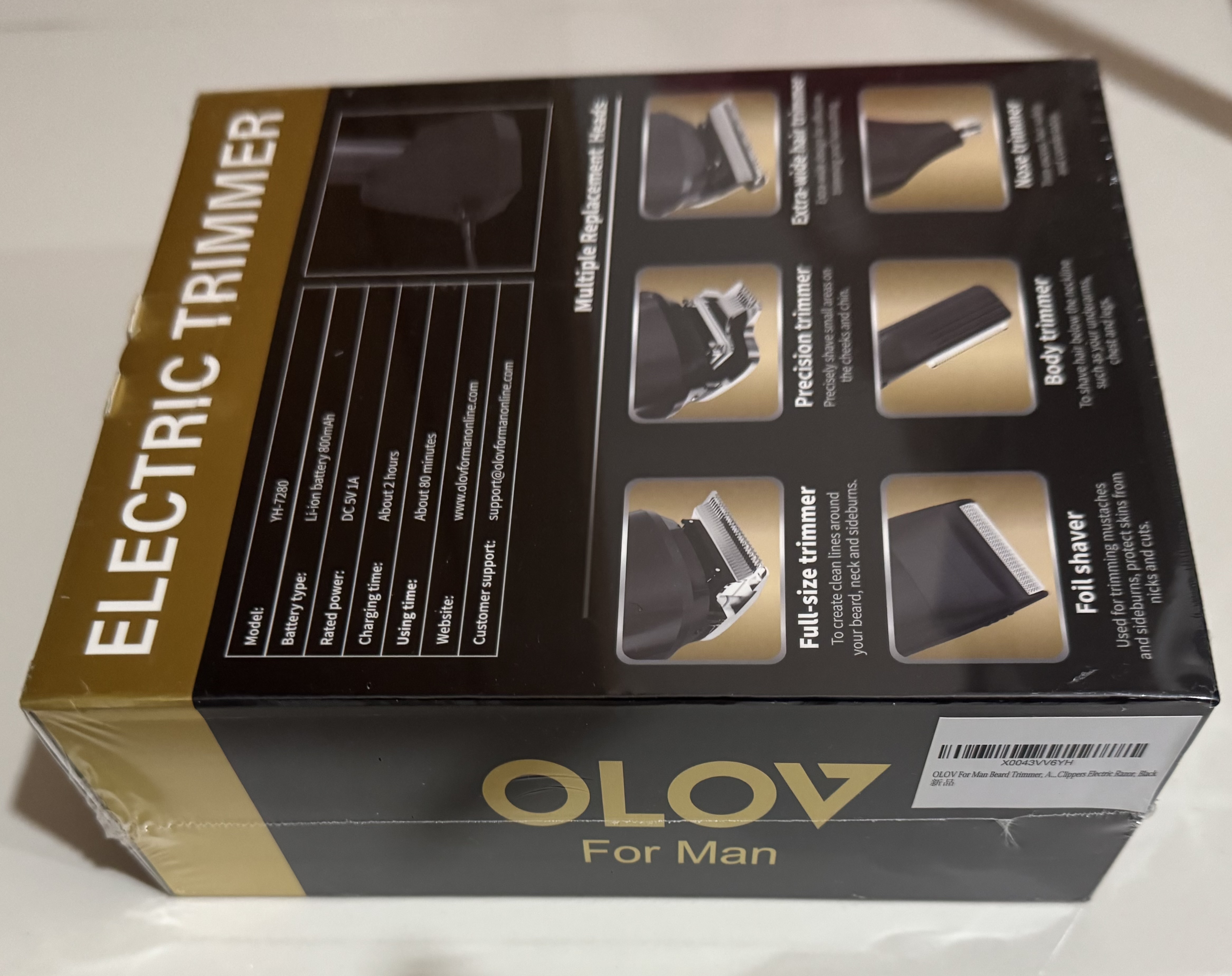 salud y belleza - Rasuradora o recortador de barba OLOV de 21 piezas