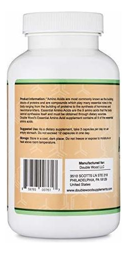 Salud y Equipamiento Médico - Aminoacidos Esenciales - 1 Gramo Por Porcion Mezcla En Polvo 2