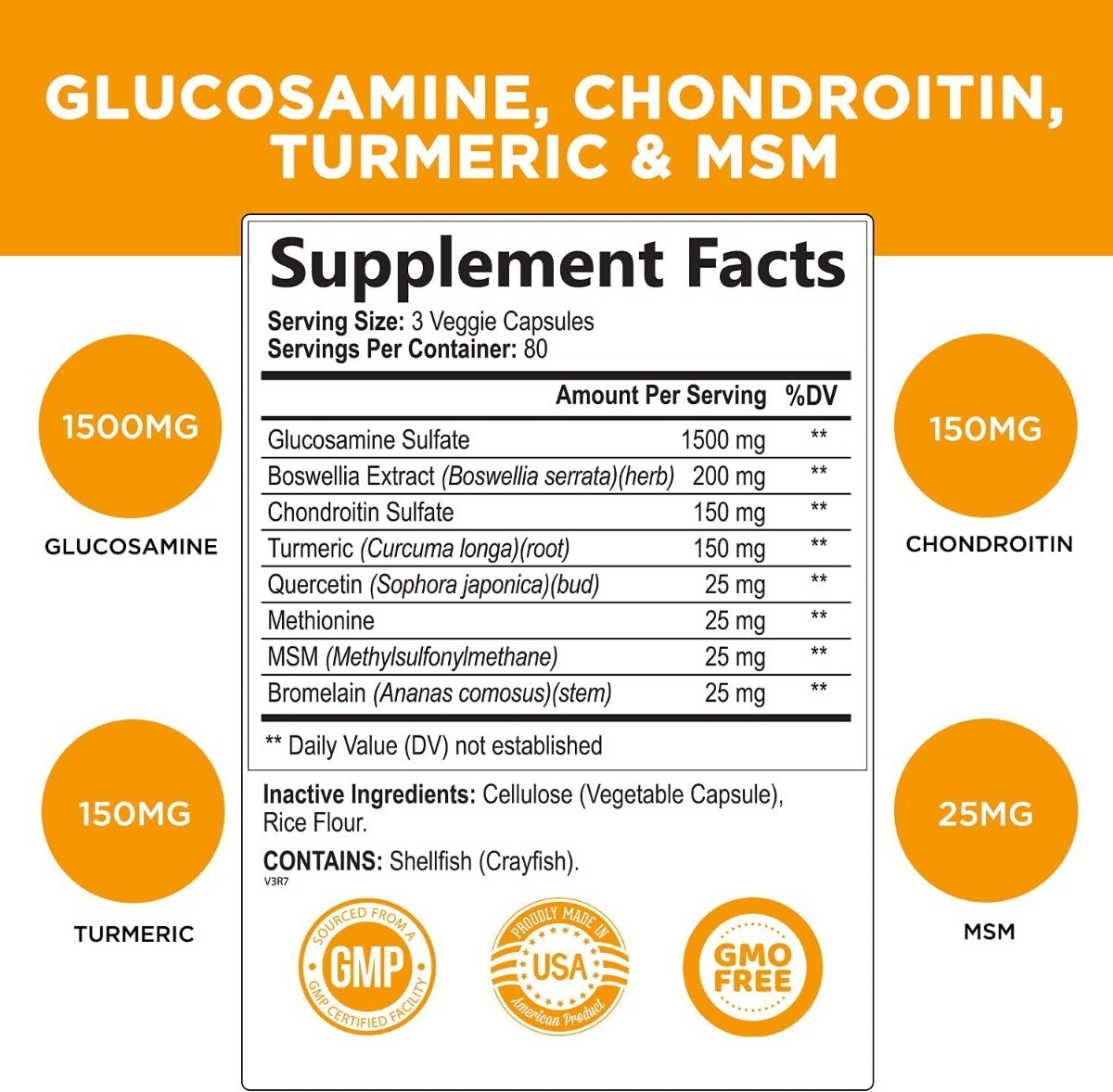 Salud y Equipamiento Médico - Glucosamina 2100mg Natures Nutr - - Unidad A $1212 1
