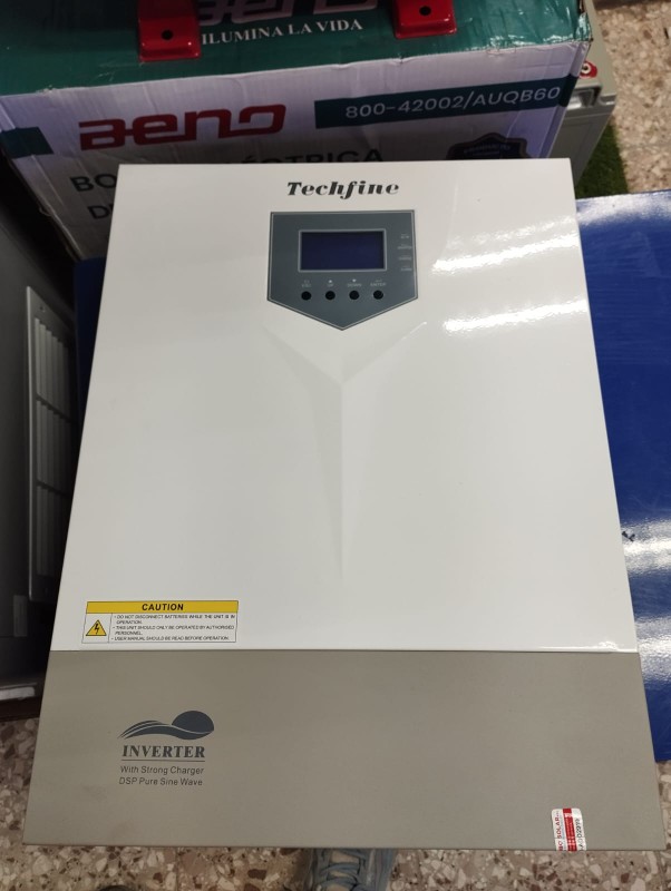 plantas e inversores - Inversores híbridos de 5 kws regulador 120 amp .mppt.
