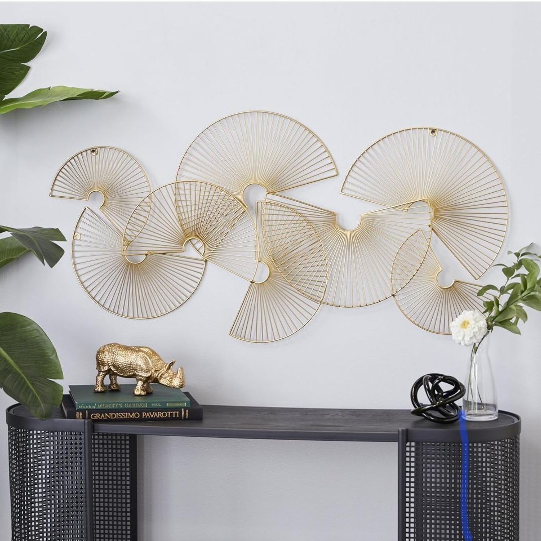 decoración y accesorios - Aplique dorado de pared 0