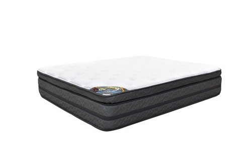 muebles y colchones - Vendo colchon con su base Super Pillow Top KING 0