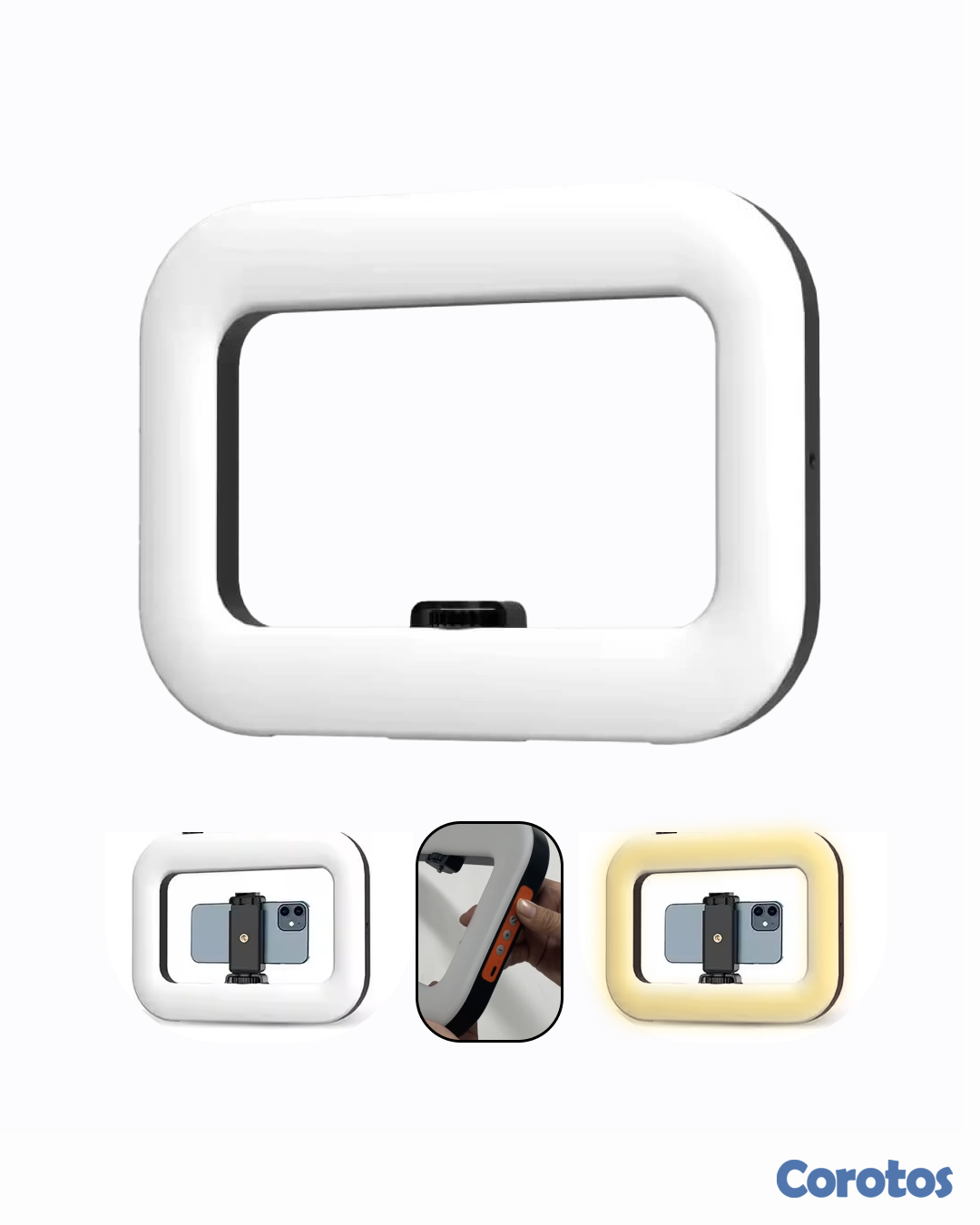 otros electronicos - Luz LED RGB YM-200 | Ideal para Videos y Reels  3