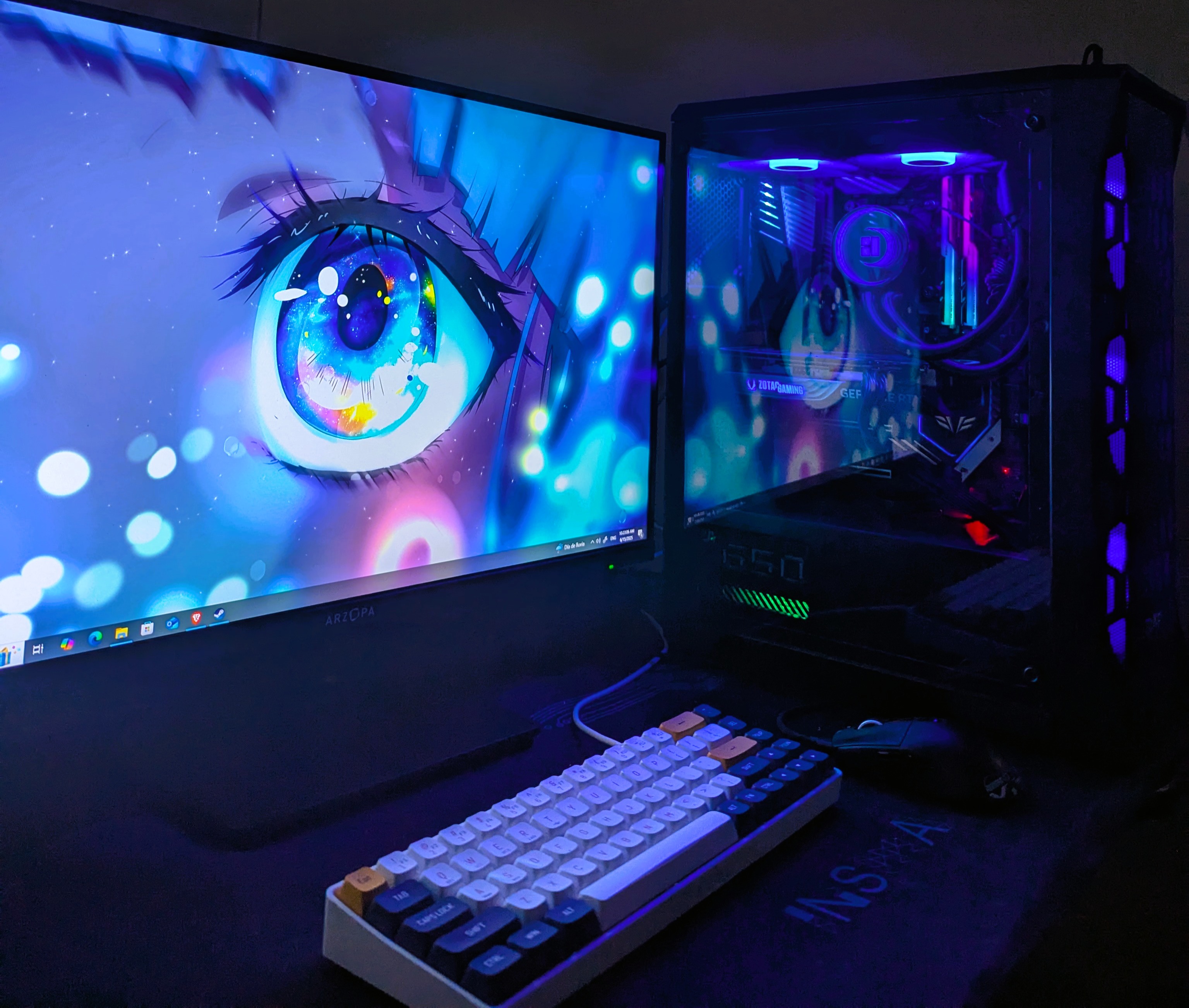 computadoras y laptops - PC Gamer 3080 + Monitor 2k