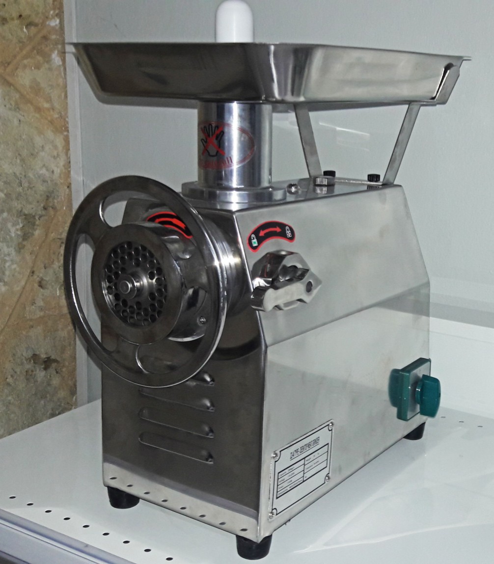 equipos profesionales - Moledora de carne, molino de carne eléctrico, en acero inoxidable. 2