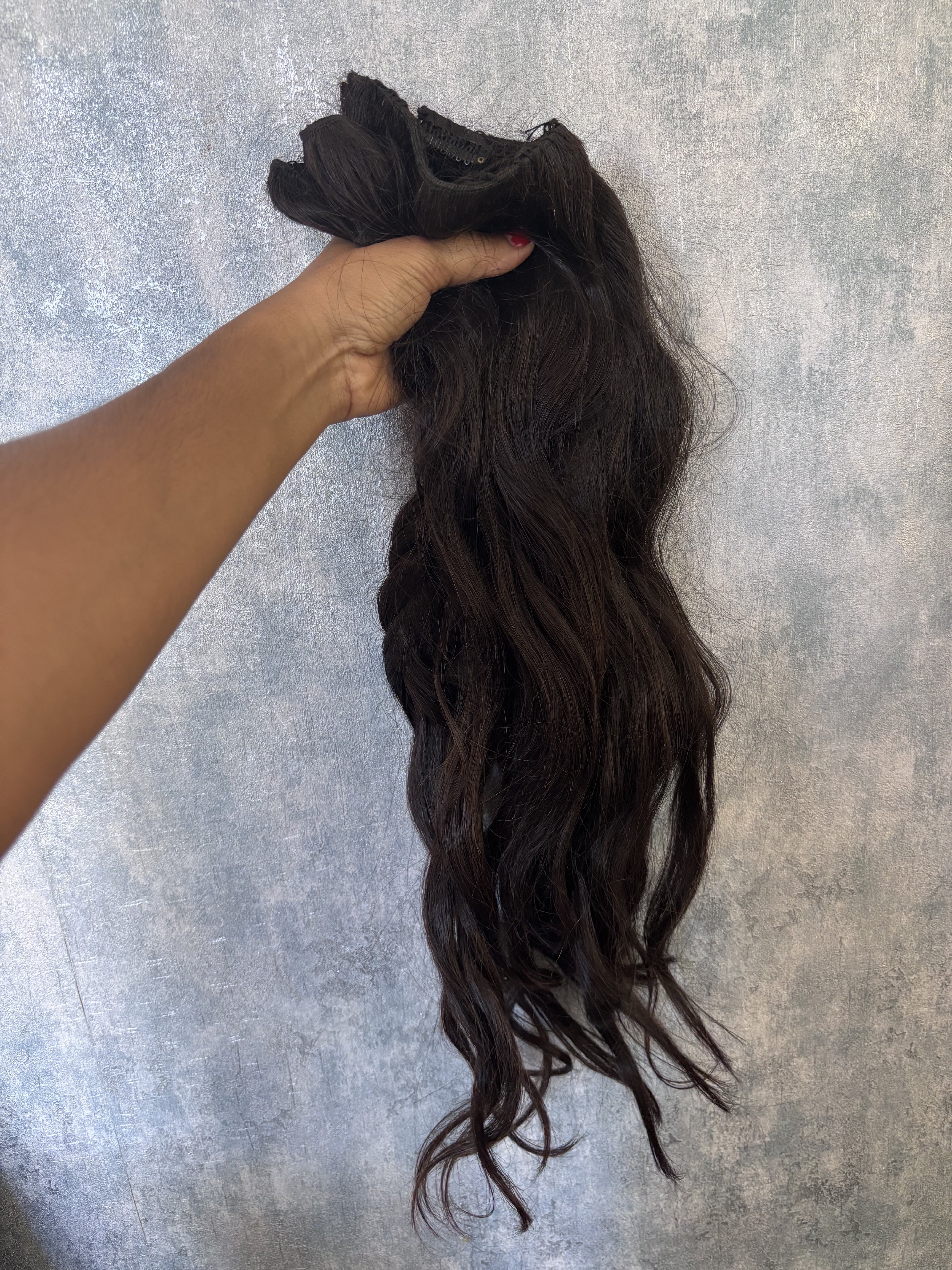 ropa para mujer - Extensiones de Pelo Ondulado 100 % Humano  2
