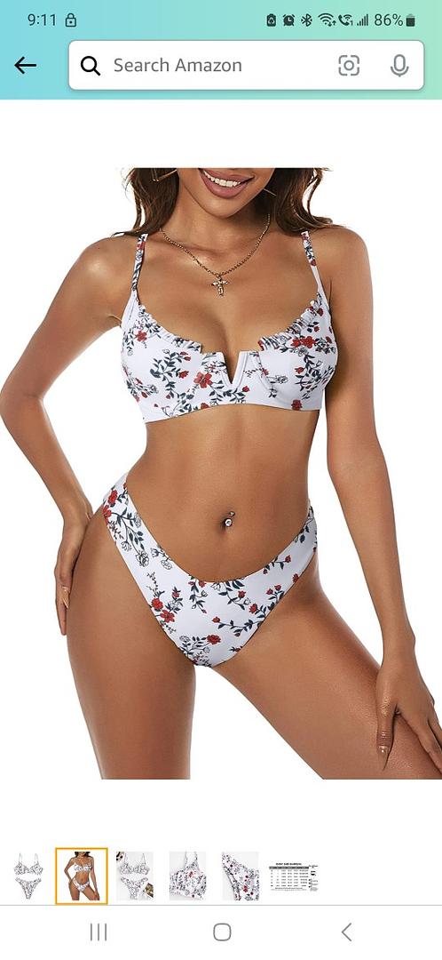 ropa para mujer - Bikini estampado ZAFUL 1