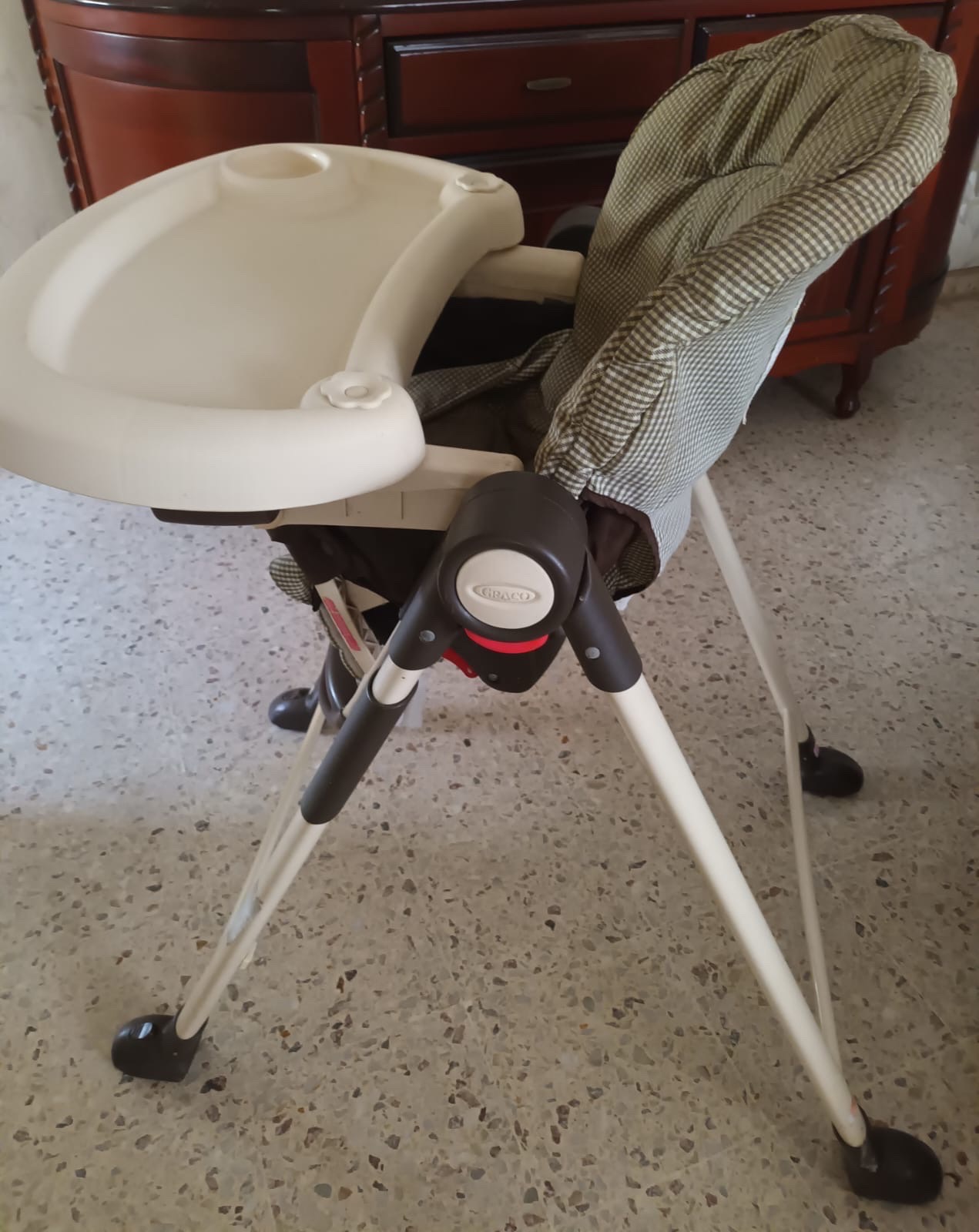 coches y sillas - corral y silla para bebé completo con su colchón  3