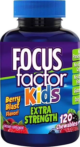 Salud y Equipamiento Médico - Focus Factor Kids Super Fuerte Vitaminas Para La Memoria 120