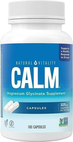 Salud y Equipamiento Médico - Magnesio Calm - 180 Capsulas - Uni - Unidad A $1633 0
