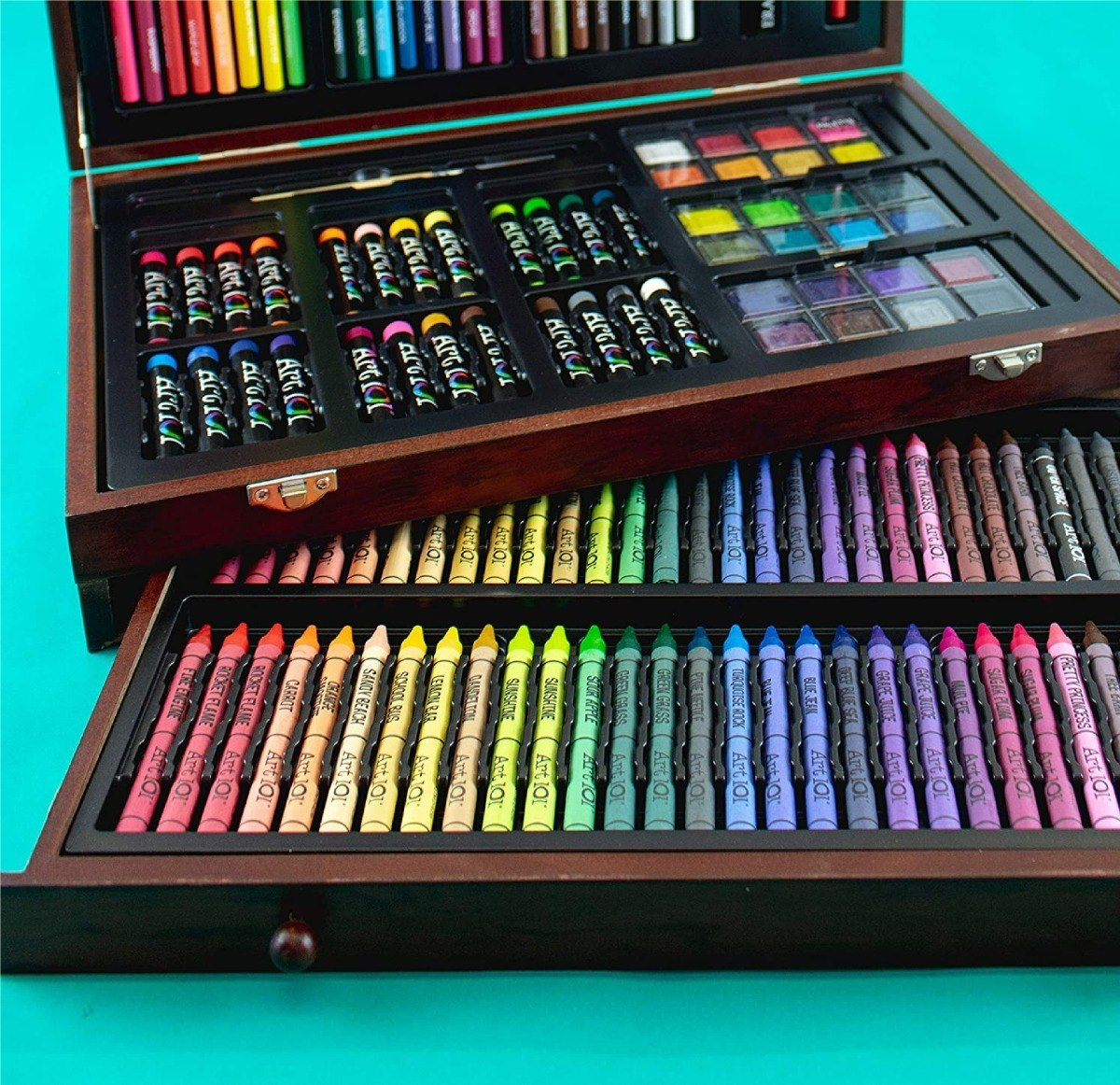 Salud y Equipamiento Médico - Colores En Caja De Madera Set De Colores Art 101 X142 Piezas 4