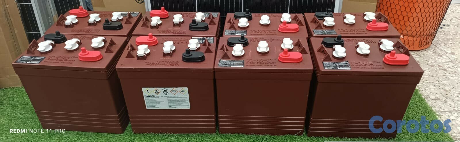 plantas e inversores - BATERIAS DE ACIDO TROJAN DE 12V DISPONIBLE 