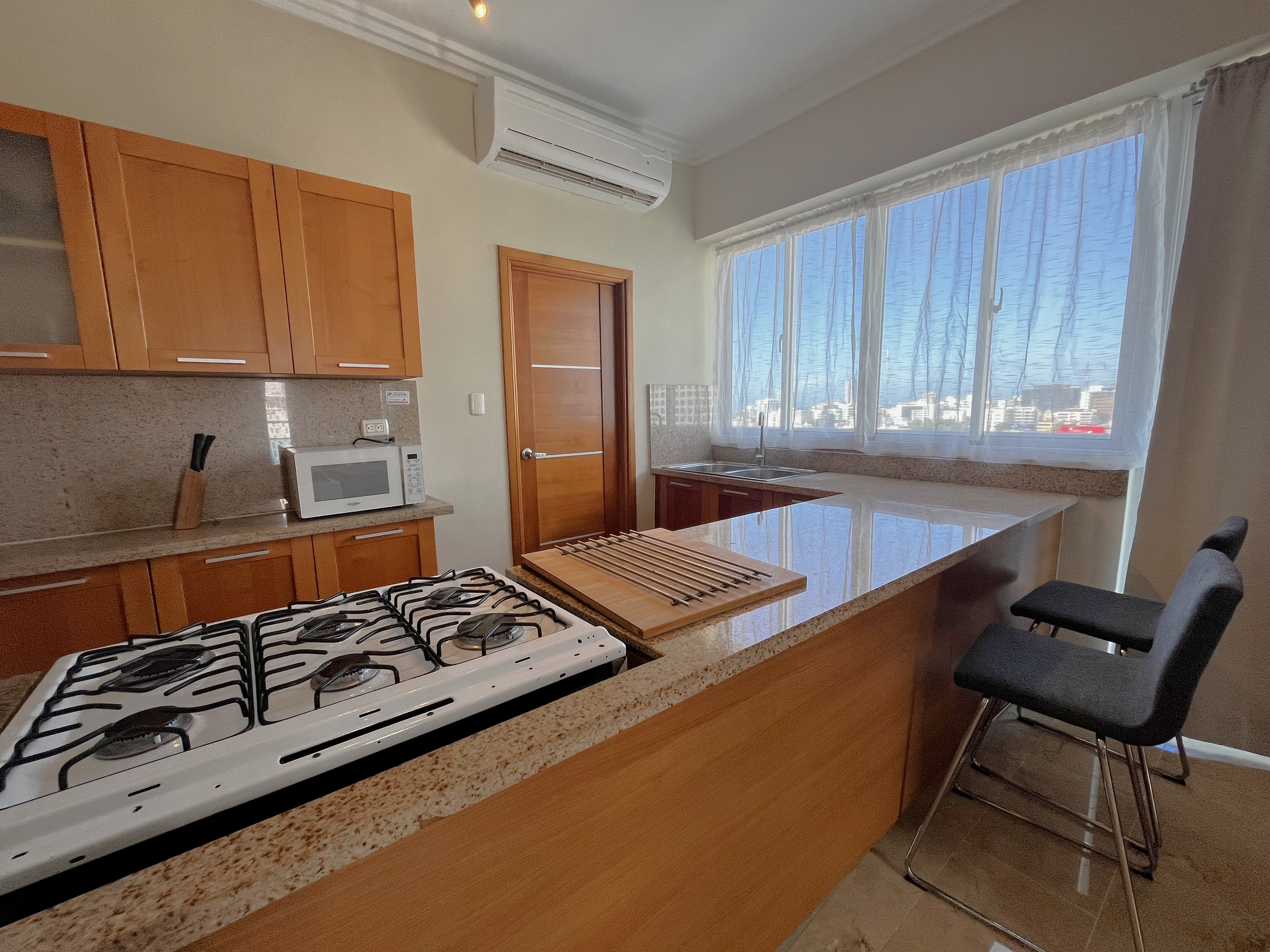 apartamentos - Apartamento Alquiler Piantini UNA Habitación  5