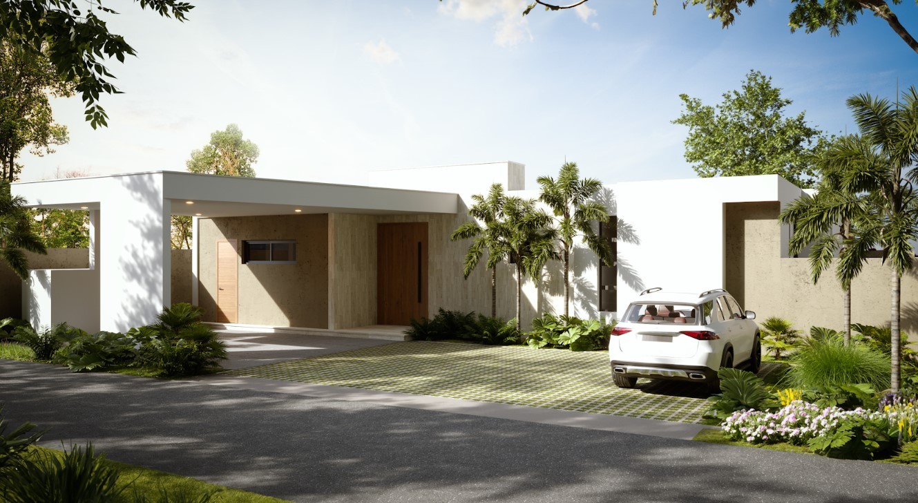 casas vacacionales y villas - Villa de 3 habitaciones en Bávaro, Punta Cana 4