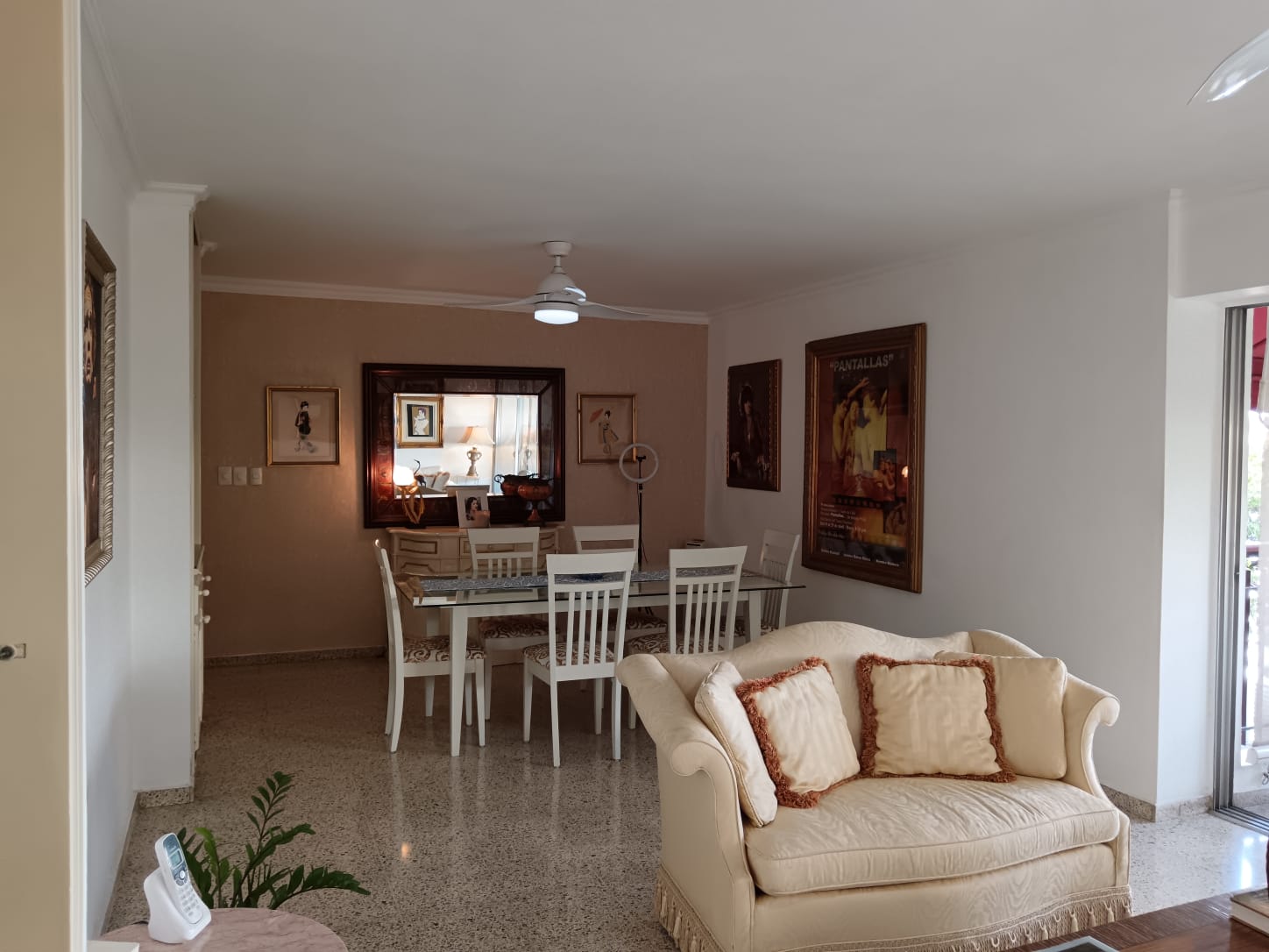 apartamentos -  APTO AMUEBLADO, Ens. NACO,  2 Habs., 3er. Piso, 1 4