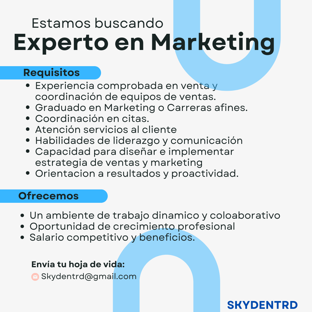 empleos disponibles - Tienes formacion en marketing? Queremos conocerte! 0