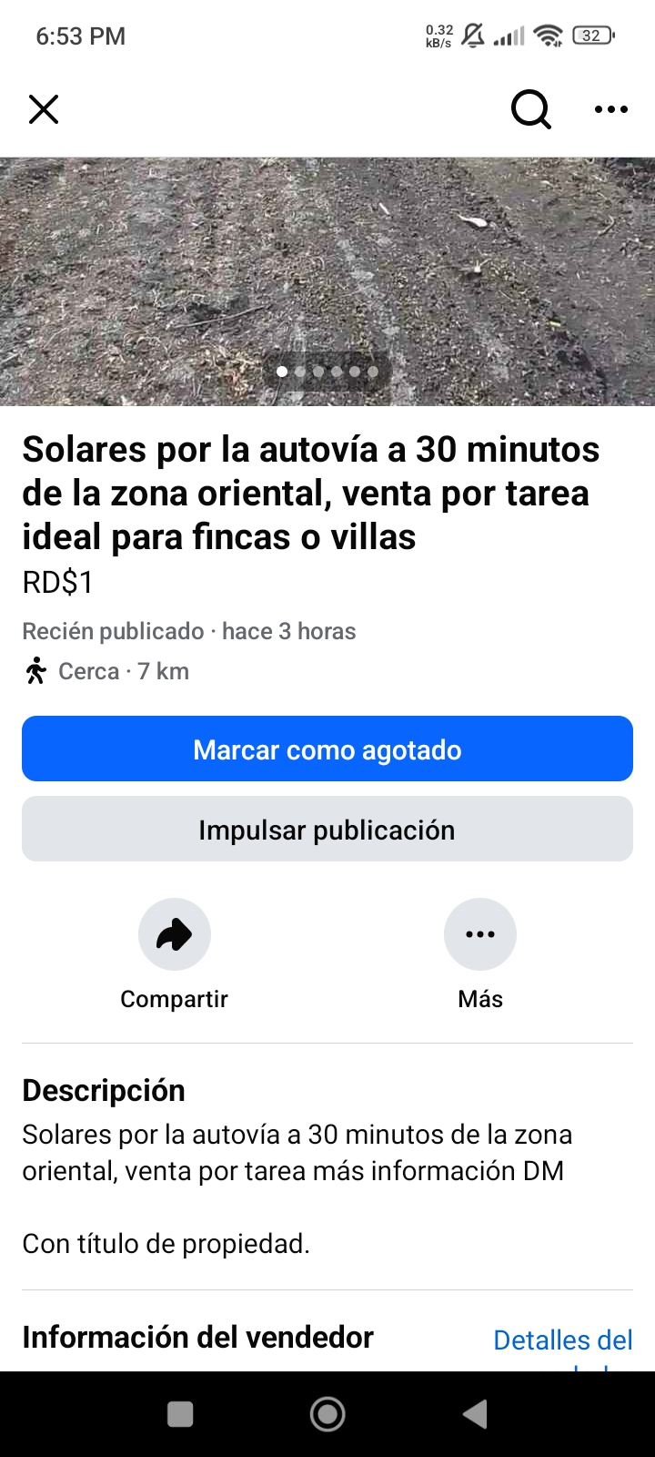 solares y terrenos - Solares en venta por la autovía a 30 minutos de la zona, con titulo de propiedad 5