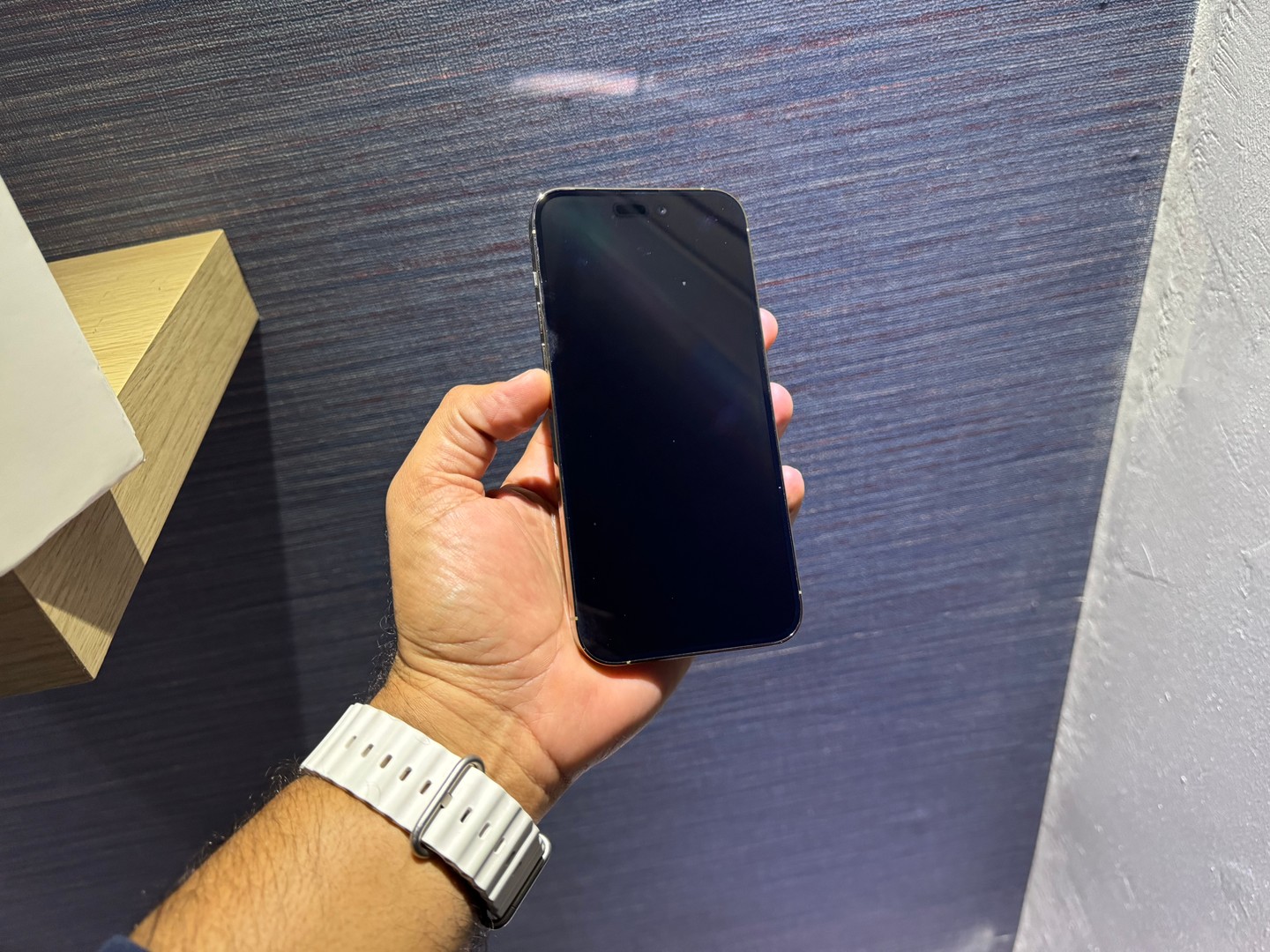 celulares y tabletas - iPhone 14 Pro Max 128GB Silver Como nuevo, Desbloqueado de Fábrica, $ 48,500 NEG 1