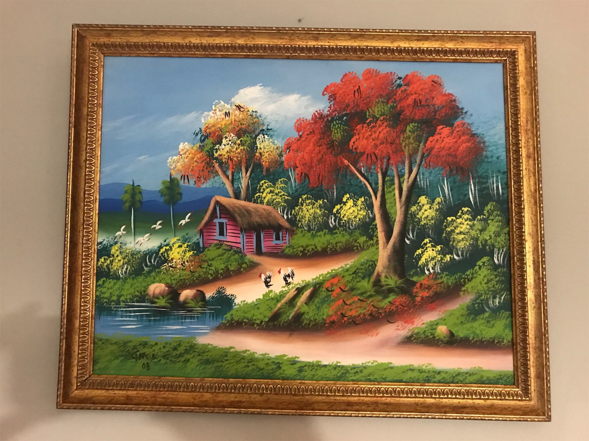 arte y antigüedades - Hermosos cuadros enmarcados 8