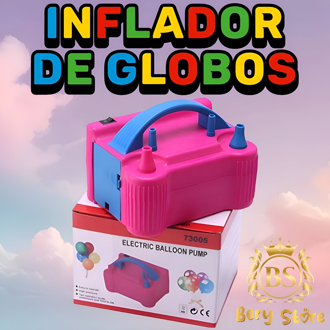 accesorios - 🛑 INFLADOR ELÉCTRICO DE GLOBOS - VEJIGAS. - TOTALMENTE NUEVA. BOMBITA ELÉCTRICA 2