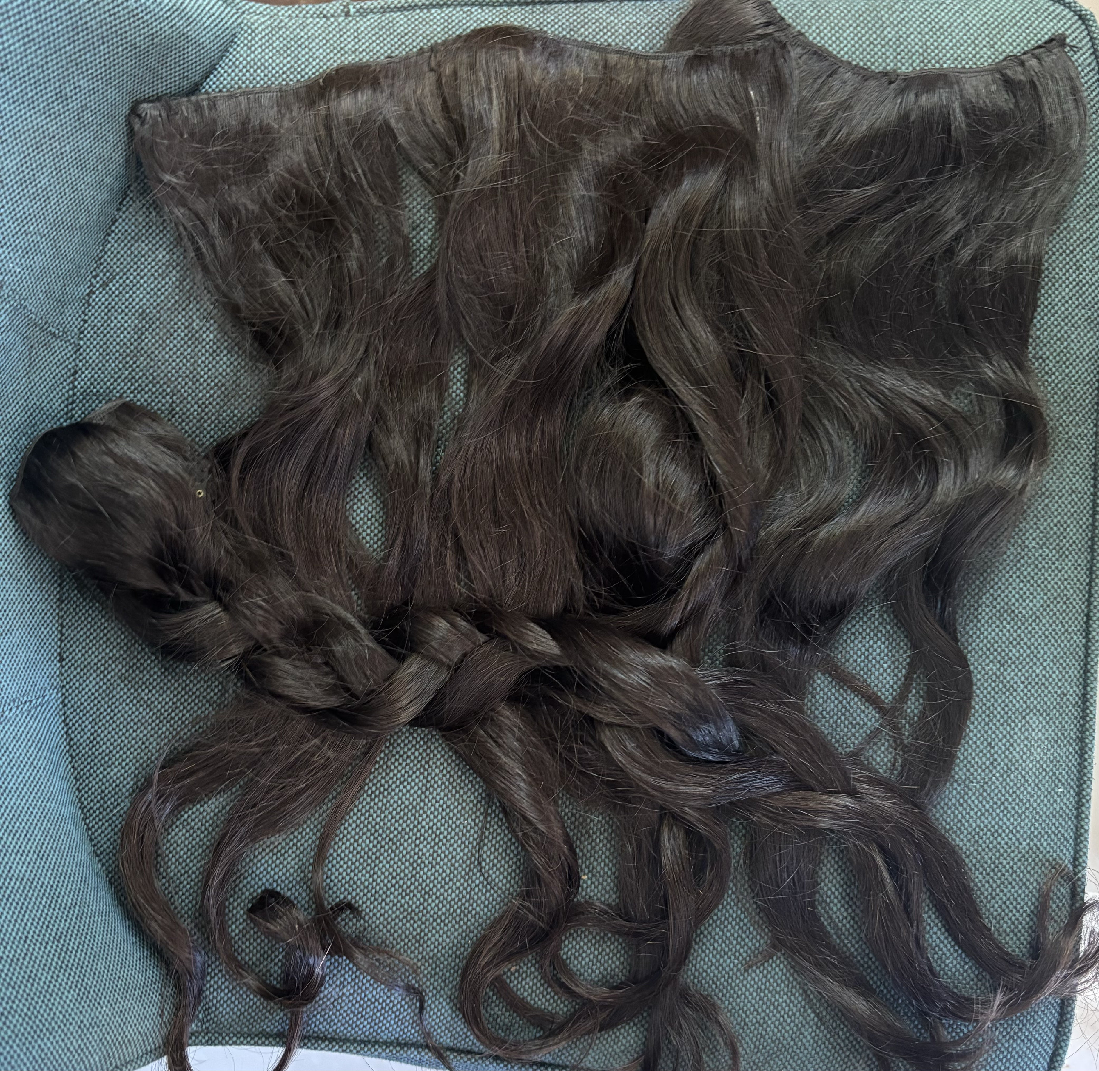 ropa para mujer - Extensiones de Pelo Ondulado 100 % Humano  3