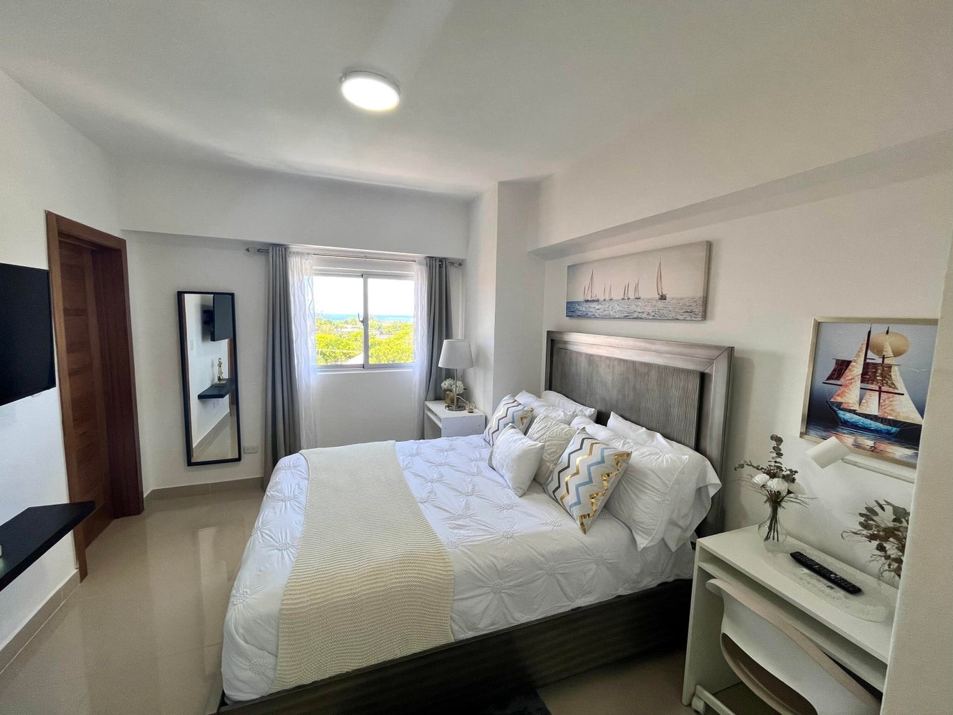 apartamentos - Precioso apartamento de tres habitaciones amueblado vista al mar  4