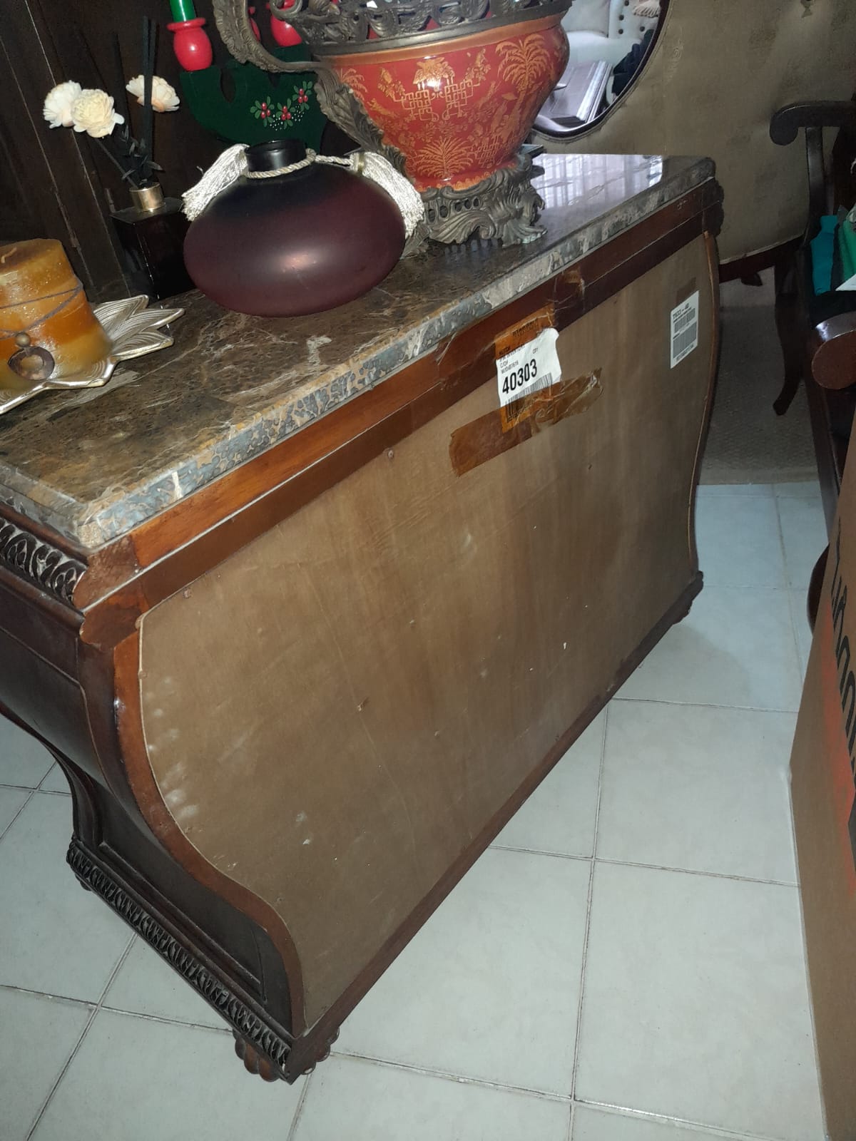 arte y antigüedades - Bombay Recibidor o Bufetera 4