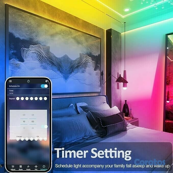 decoración y accesorios - TIRAS LED 10M STRISCIA RGB - SF-100IC 5