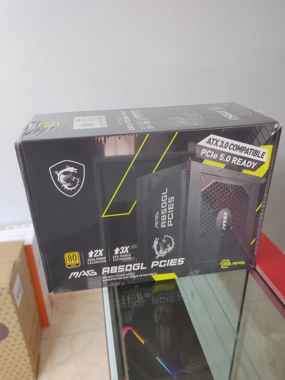 computadoras y laptops - power supply De 850W MSI MPG Certificado 