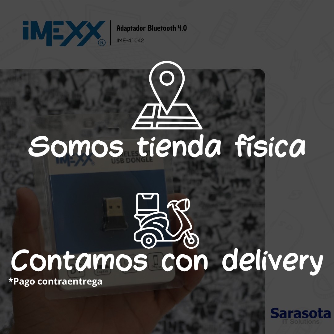 accesorios para electronica - Imexx Adaptador Bluetooth 4.0 3