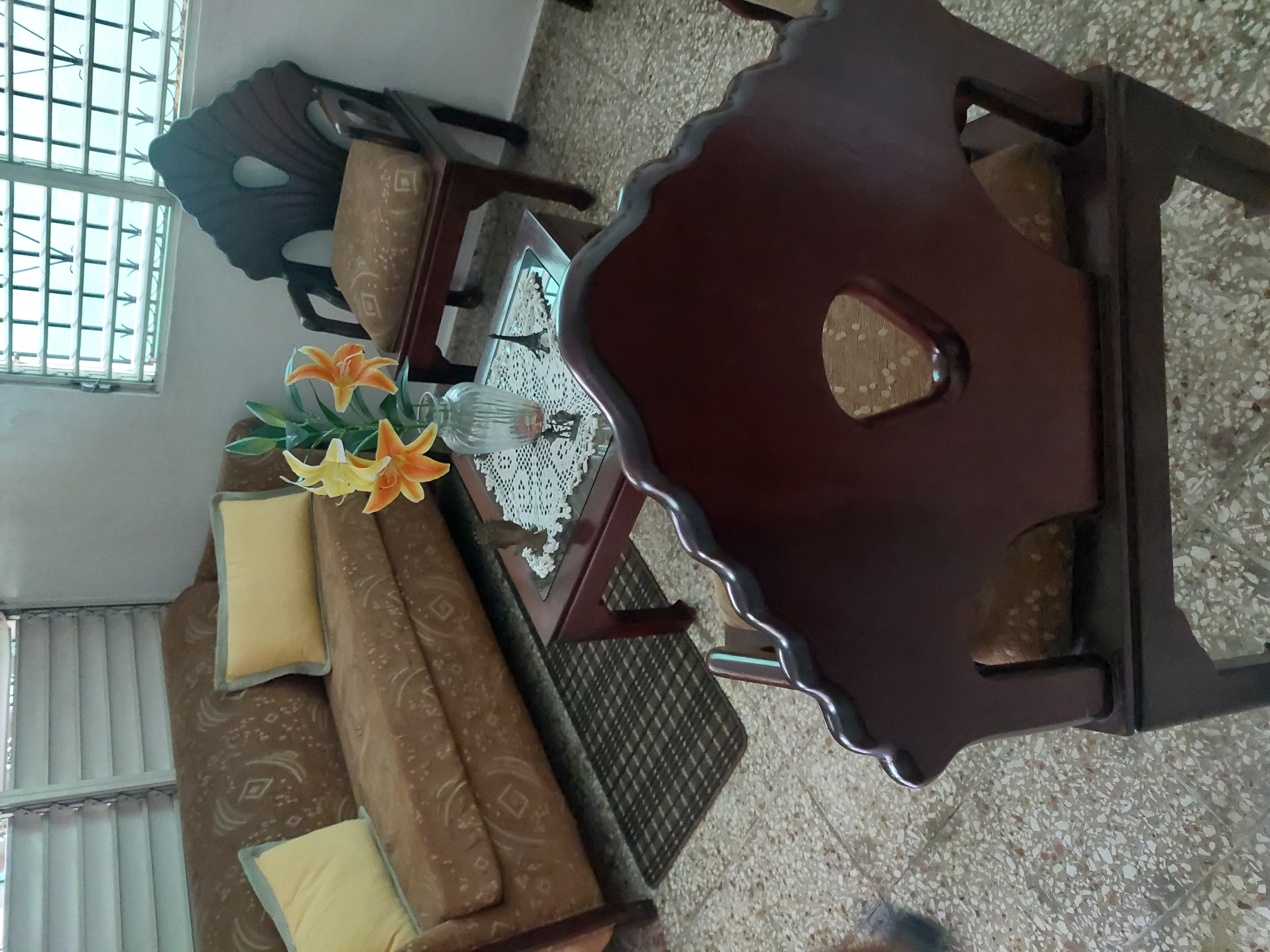 muebles y colchones - Juego de muebles usado en caoba