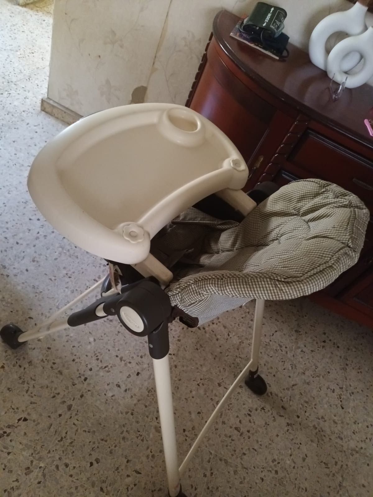 coches y sillas - corral y silla para bebé completo con su colchón  4