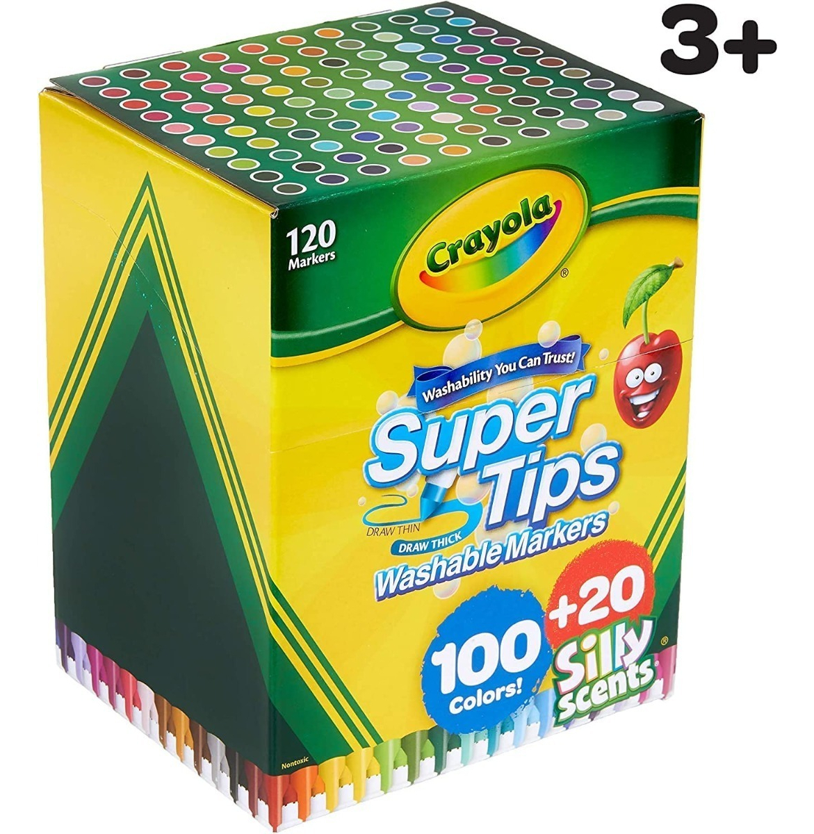 Salud y Equipamiento Médico - Crayola Marcadores 120 Lavables Super Tips 5