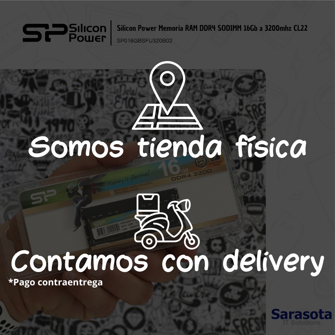 accesorios para electronica - Silicon Power Memoria RAM DDR4 16Gb a 3200mhz 2