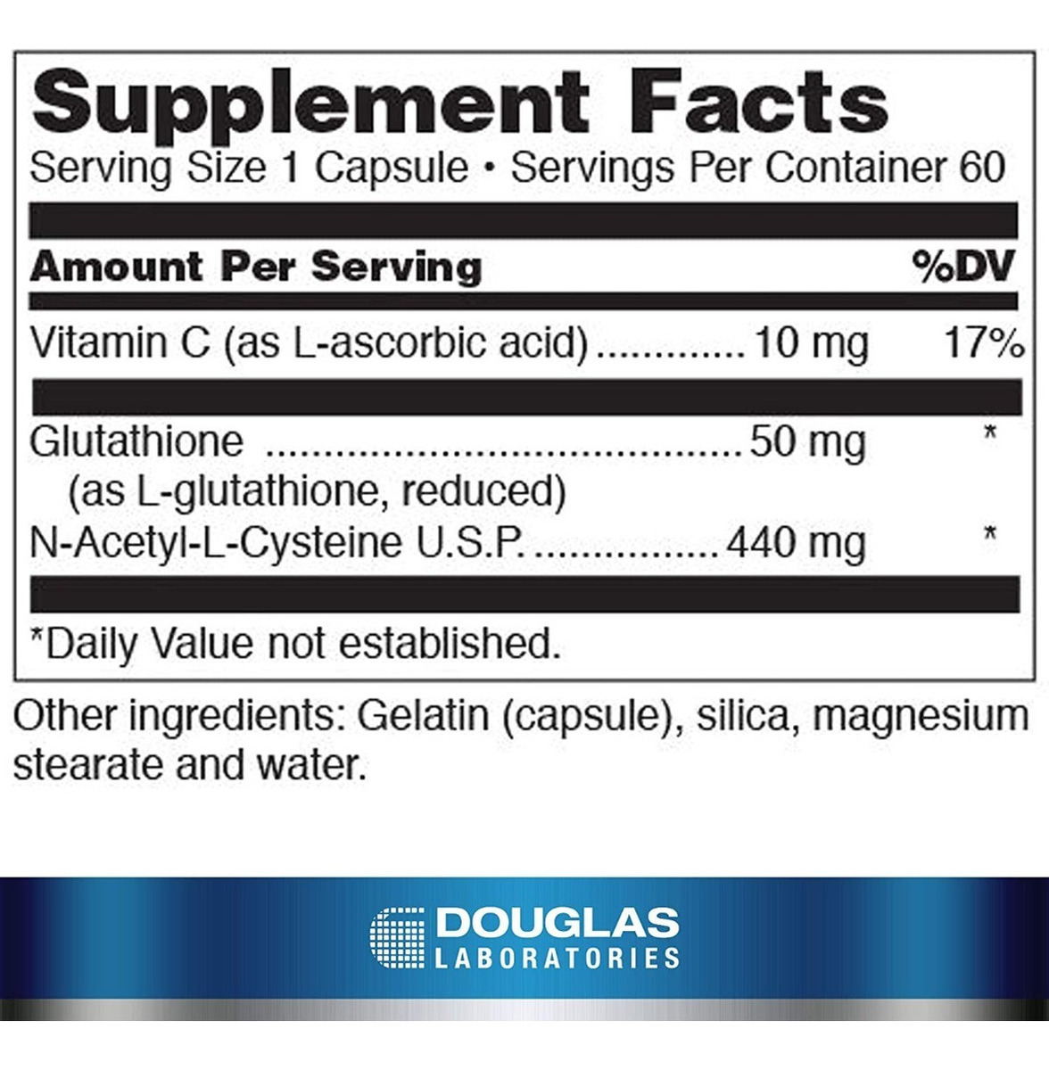 Salud y Equipamiento Médico - Glutation 440 Mg Douglas Labora 1