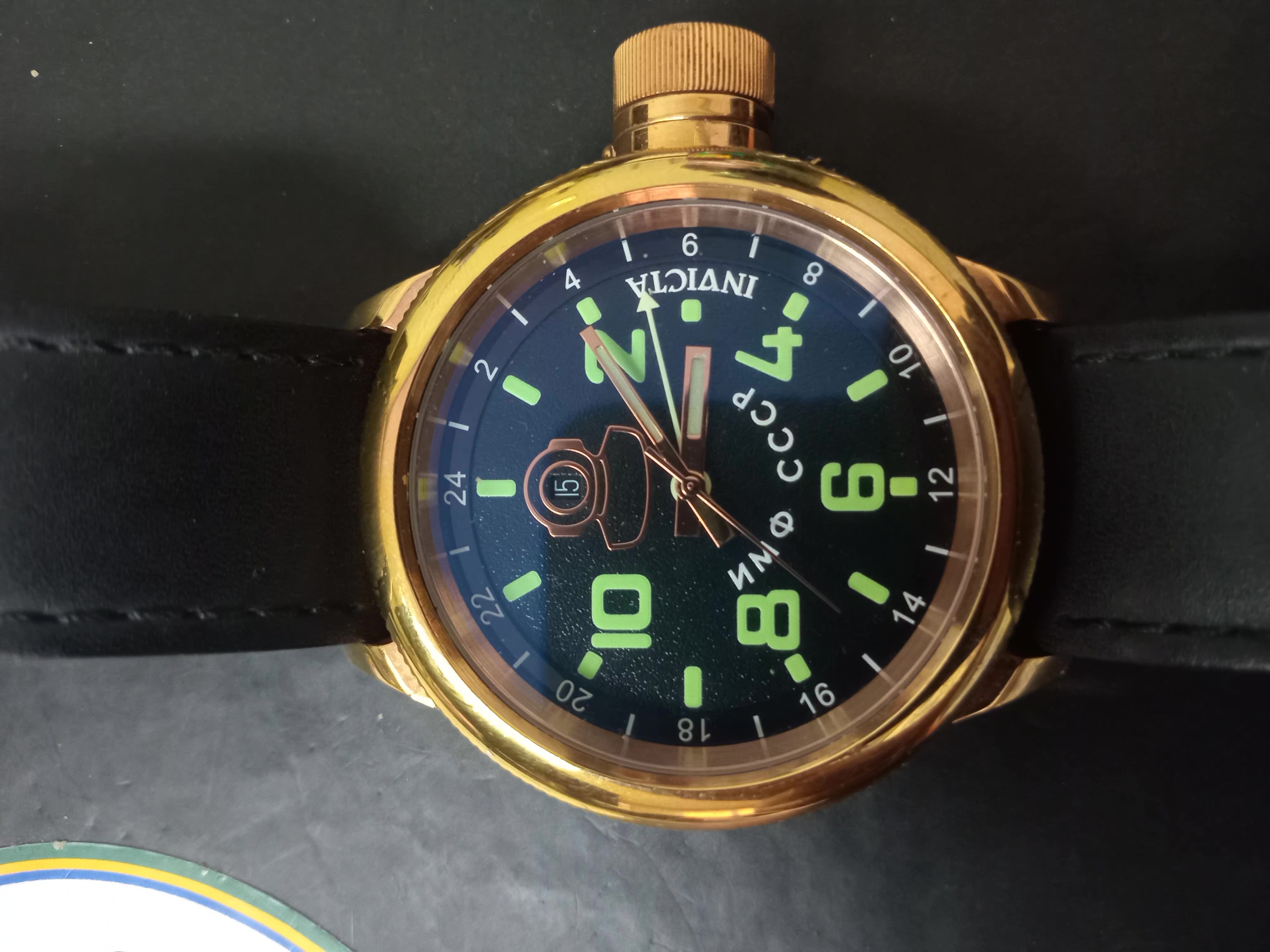 joyas, relojes y accesorios - Reloj Invicta Russian Diver GMT
