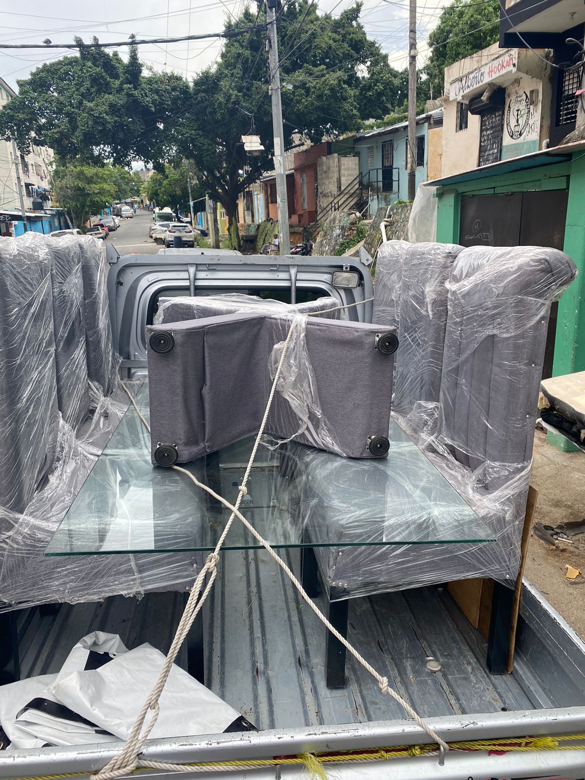 muebles y colchones - juego de comedor  0