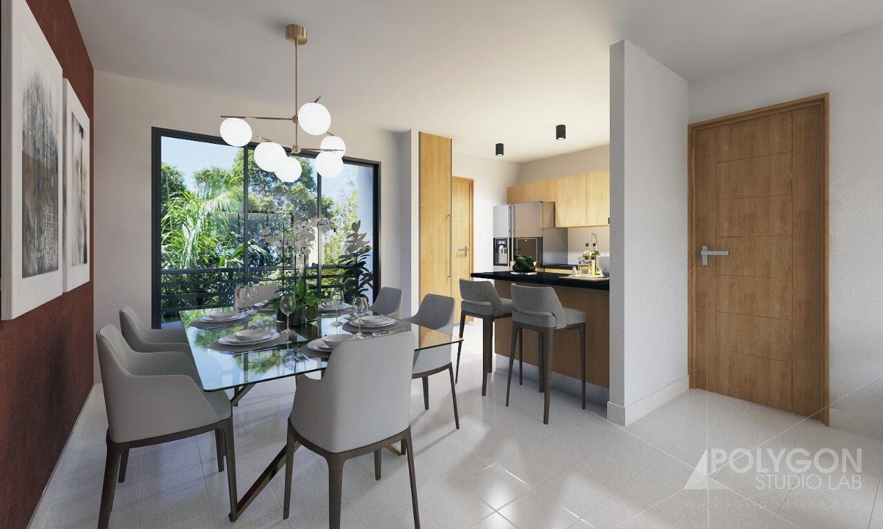 apartamentos - Moderno apartamento en Santo Domingo Este de tres habitaciones 7