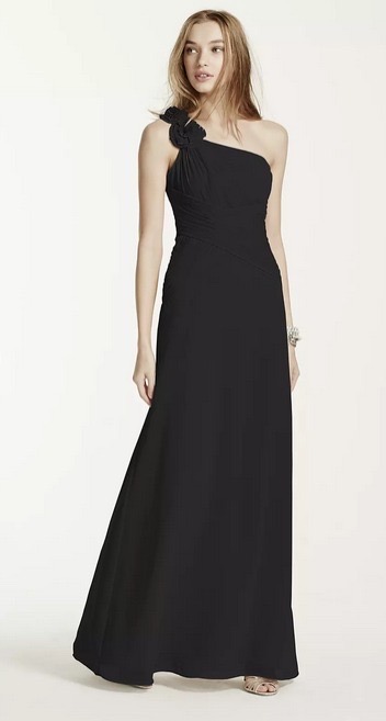 ropa para mujer - Vestido negro formal ideal para bodas, cumpleaños, fiestas, graduación. 