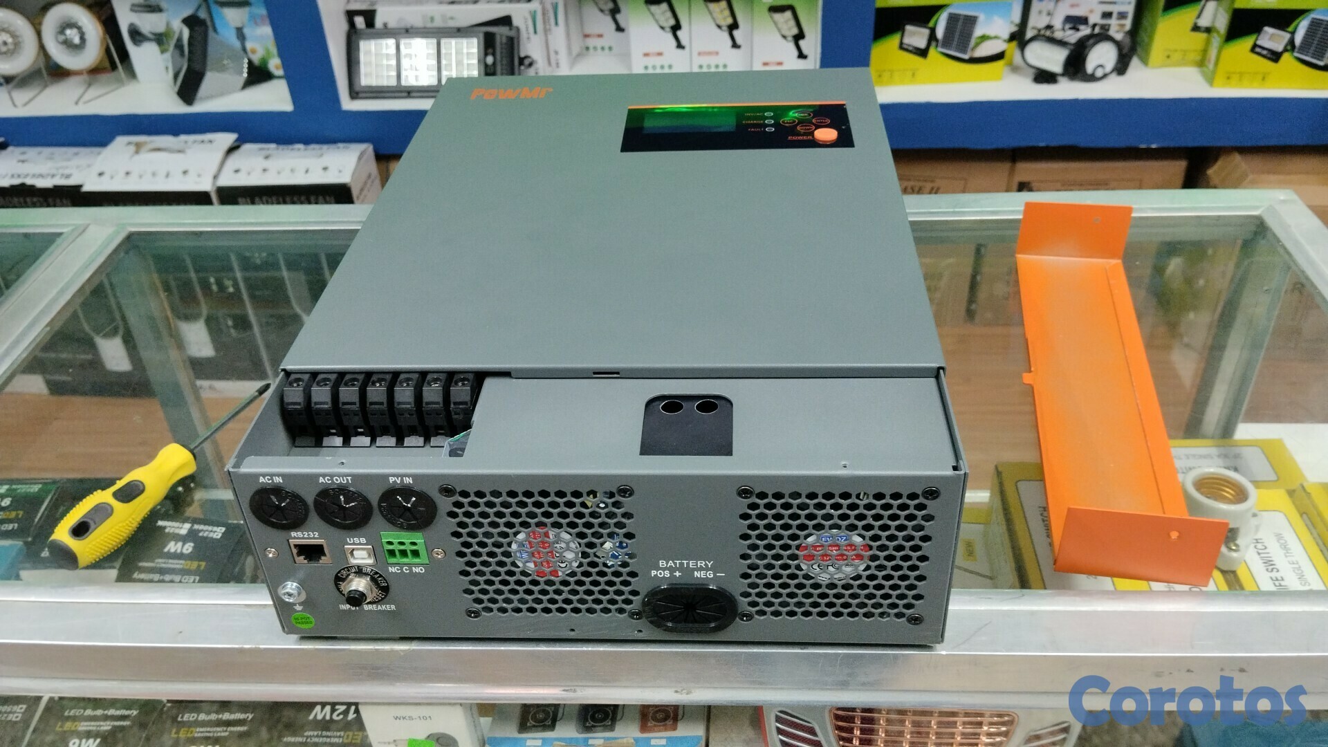 otros electronicos - Para que no te quedes sin energía llévate un inversor pawer solar de 3.5 kw ofer 2